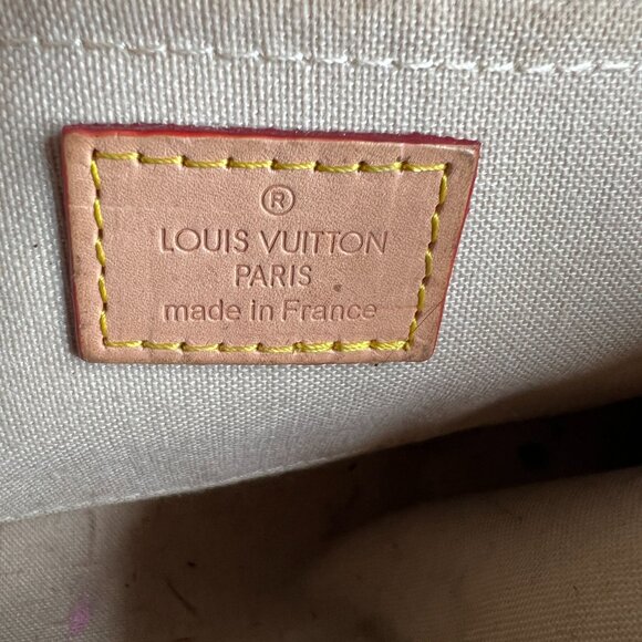 Louis Vuitton Damier Azur Eva Clutch Crossbody Bag SP0635 Made in France - Picture 8 of 15